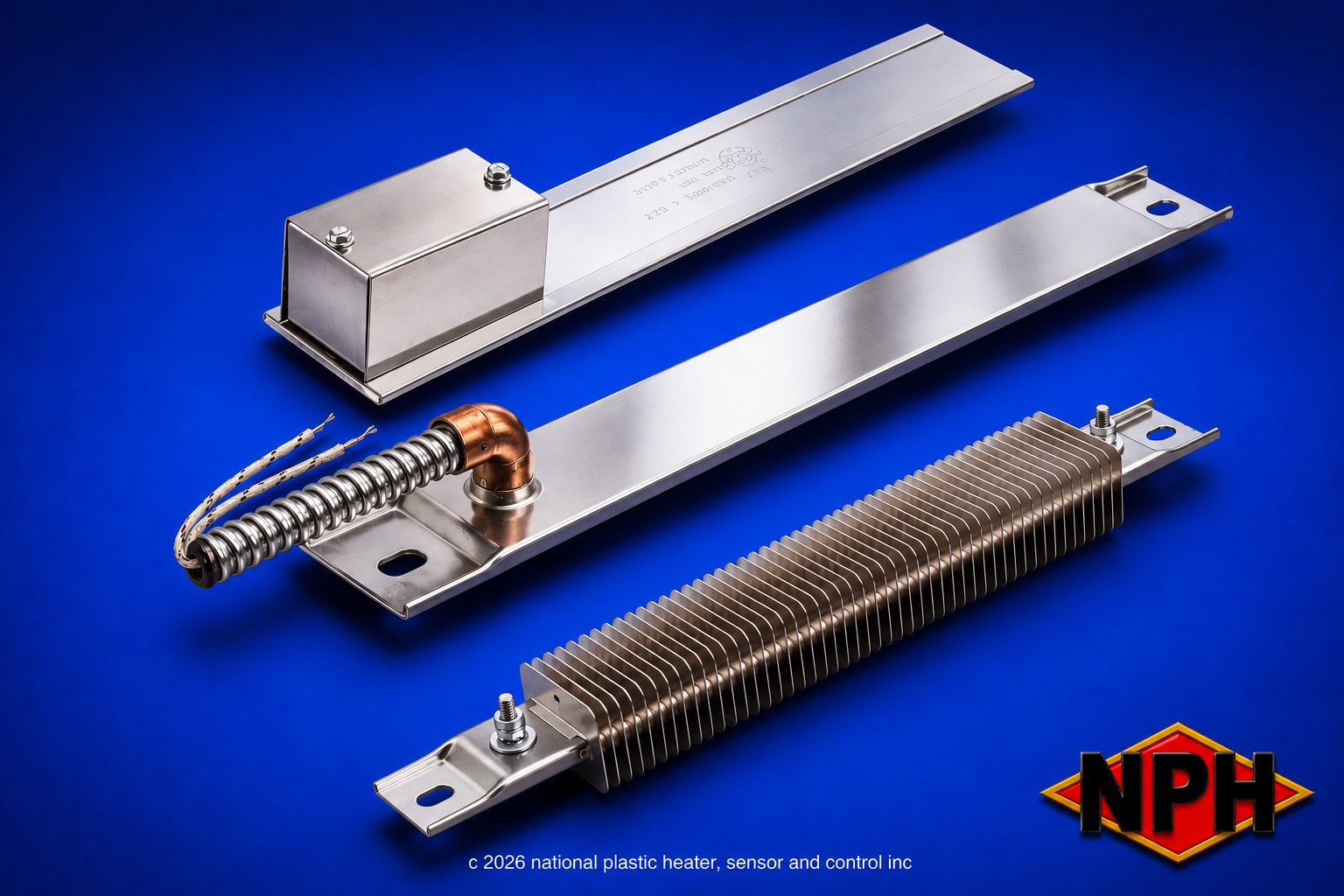 Finned & Non-Finned Channel Strip Heaters